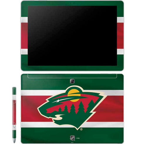 NHL Minnesota Wild Jersey Galaxy Book 12in Skin