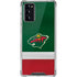 NHL Minnesota Wild Jersey Galaxy Note20 5G Clear Case
