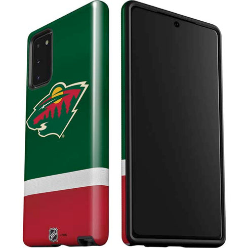 NHL Minnesota Wild Jersey Galaxy Note20 5G Pro Case