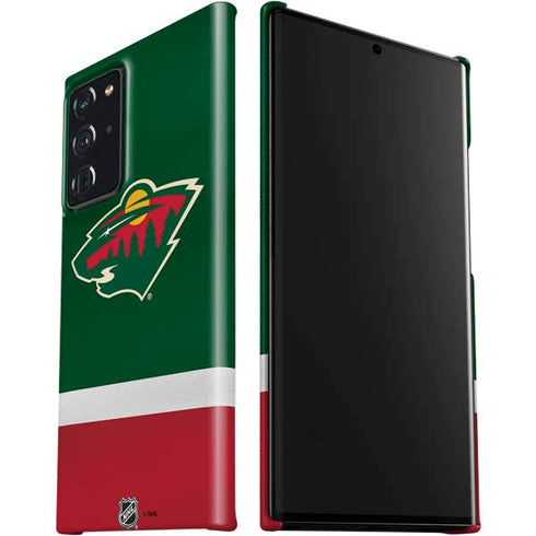 NHL Minnesota Wild Jersey Galaxy Note20 Ultra 5G Lite Case