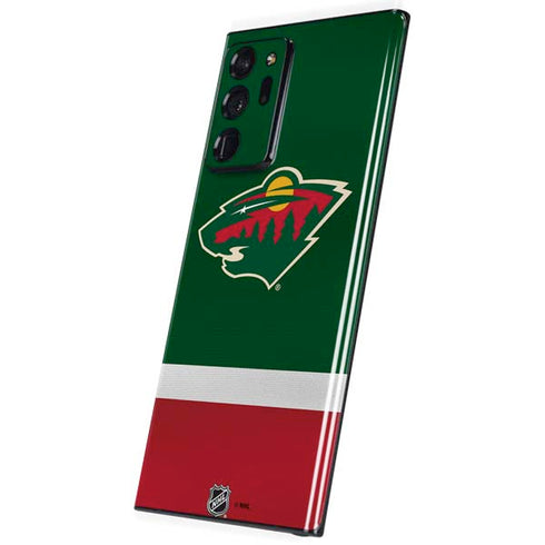 NHL Minnesota Wild Jersey Galaxy Note20 Ultra 5G Skin