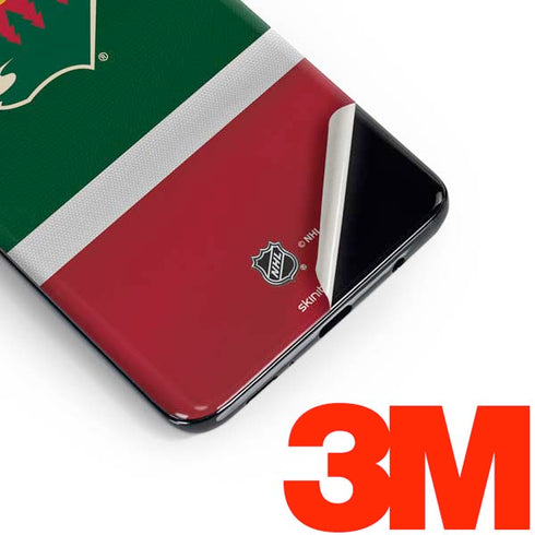 NHL Minnesota Wild Jersey Galaxy S10e Skin