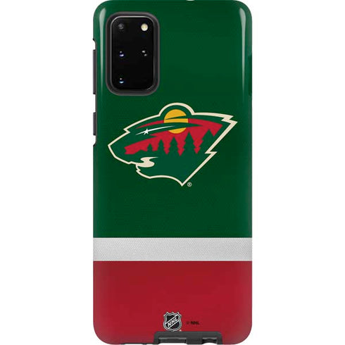 NHL Minnesota Wild Jersey Galaxy S20 Plus Pro Case
