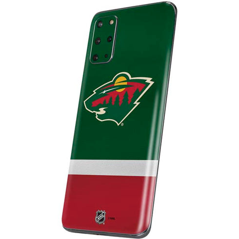 NHL Minnesota Wild Jersey Galaxy S20 Plus Skin