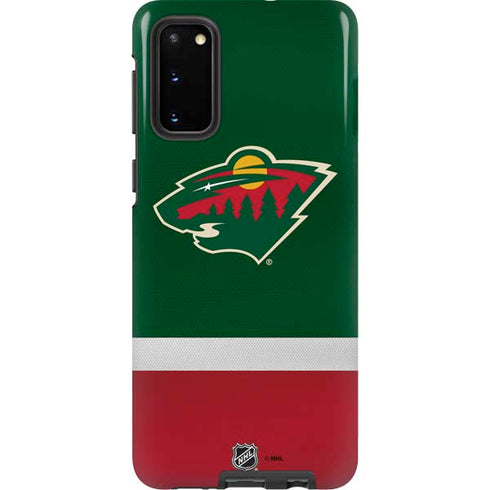 NHL Minnesota Wild Jersey Galaxy S20 Pro Case