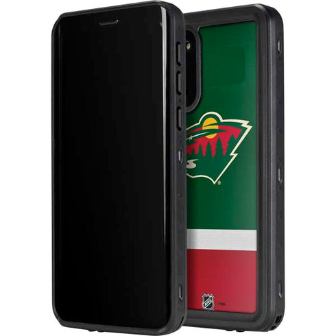 NHL Minnesota Wild Jersey Galaxy S20 Waterproof Case