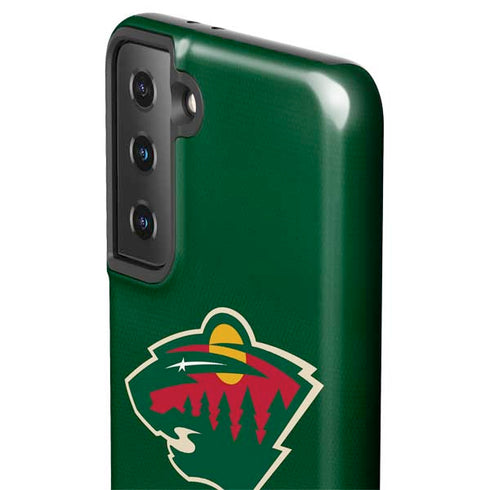 NHL Minnesota Wild Jersey Galaxy S21 FE Pro Case