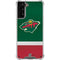 NHL Minnesota Wild Jersey Galaxy S21 Plus 5G Clear Case