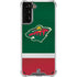 NHL Minnesota Wild Jersey Galaxy S21 Plus 5G Clear Case
