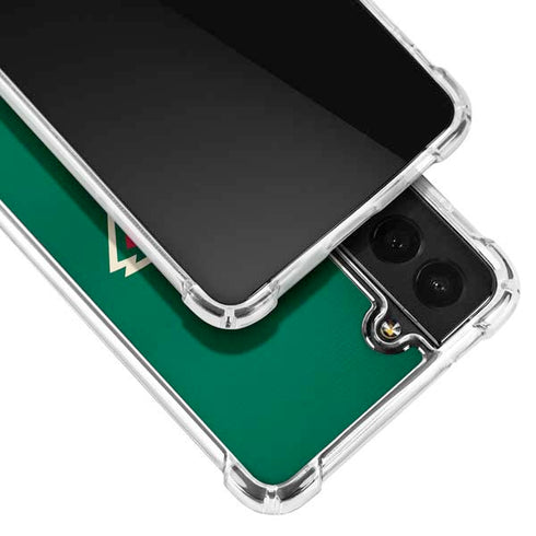 NHL Minnesota Wild Jersey Galaxy S21 Plus 5G Clear Case