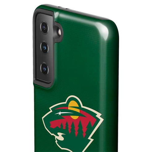 NHL Minnesota Wild Jersey Galaxy S21 Plus 5G Pro Case