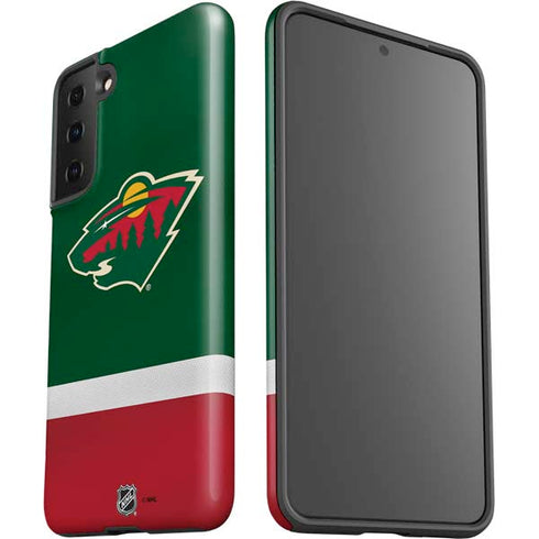 NHL Minnesota Wild Jersey Galaxy S21 Plus 5G Pro Case