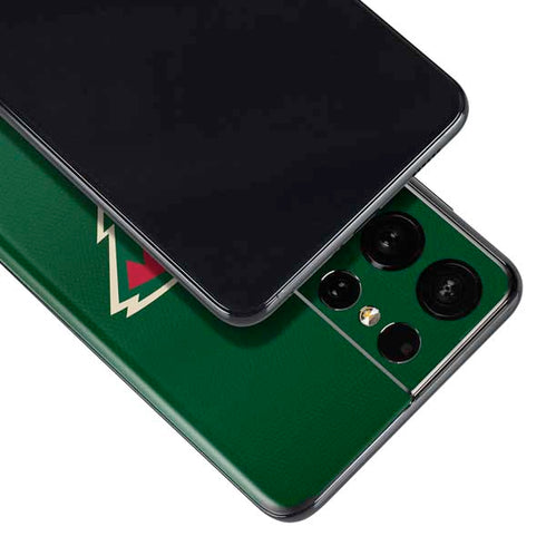 NHL Minnesota Wild Jersey Galaxy S21 Ultra 5G Skin
