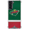 NHL Minnesota Wild Jersey Galaxy S22 Clear Case