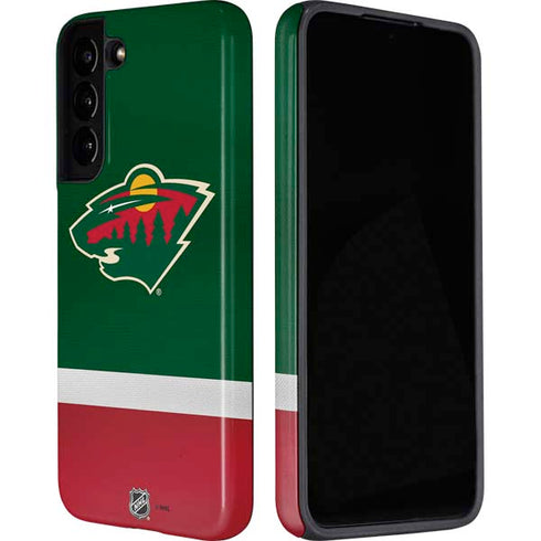 NHL Minnesota Wild Jersey Galaxy S22 Plus Pro Case