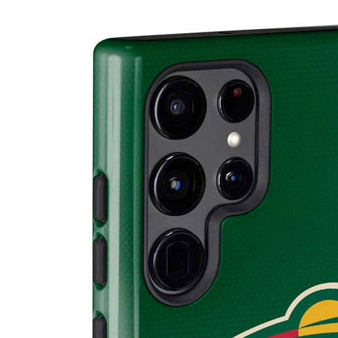 NHL Minnesota Wild Jersey Galaxy S22 Ultra Pro Case