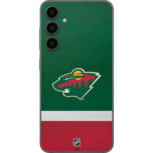 NHL Minnesota Wild Jersey Galaxy S23 FE Skin