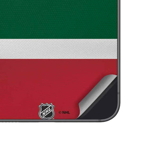 NHL Minnesota Wild Jersey Galaxy S23 Skin