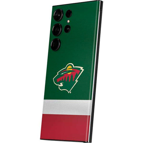 NHL Minnesota Wild Jersey Galaxy S23 Ultra Skin