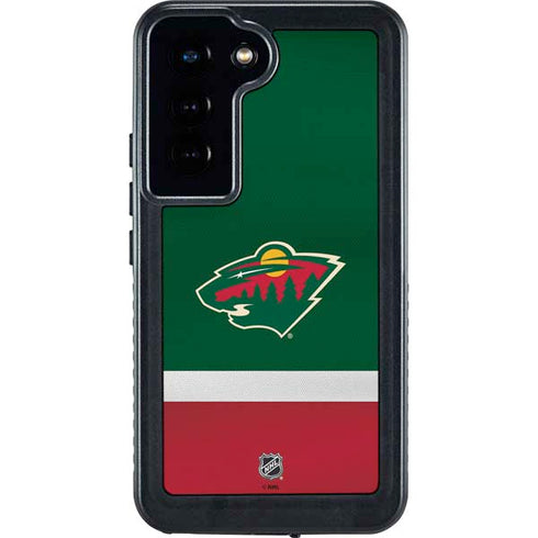 NHL Minnesota Wild Jersey Galaxy S23 Waterproof Case