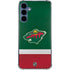 NHL Minnesota Wild Jersey Galaxy S24 Clear Case