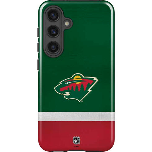 NHL Minnesota Wild Jersey Galaxy S24 Plus Impact Case