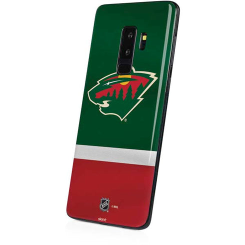 NHL Minnesota Wild Jersey Galaxy S9 Plus Skin