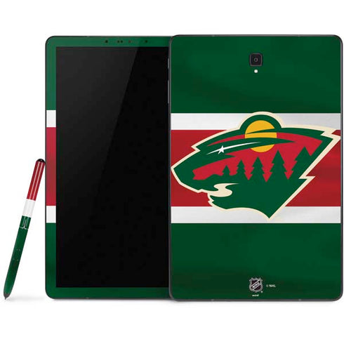 NHL Minnesota Wild Jersey Samsung Galaxy Tab Skin