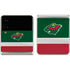 NHL Minnesota Wild Jersey Galaxy Z Flip3 5G Skin