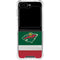 NHL Minnesota Wild Jersey Galaxy Z Flip5 5G Clear Case