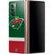 NHL Minnesota Wild Jersey Galaxy Z Fold2 5G Skin