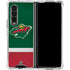 NHL Minnesota Wild Jersey Galaxy Z Fold4 5G Clear Case