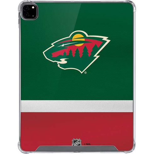 NHL Minnesota Wild Jersey iPad Pro 12.9in (2020) Clear Case