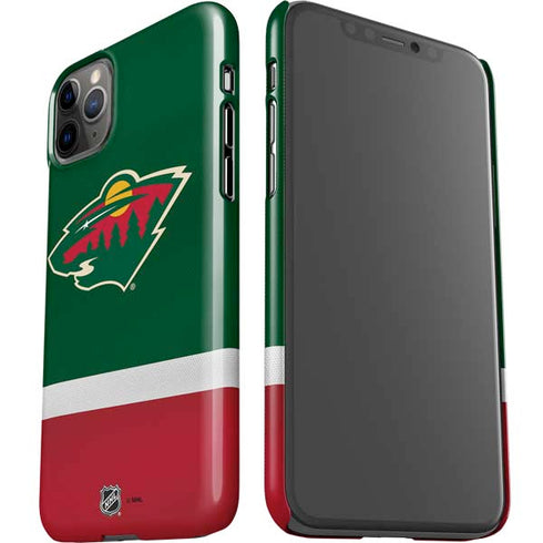 NHL Minnesota Wild Jersey iPhone 11 Pro Max Lite Case