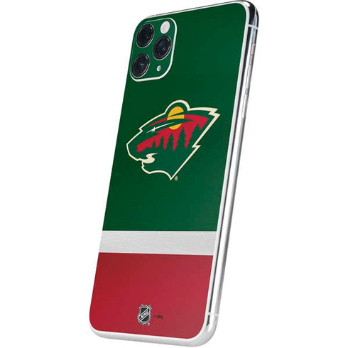 NHL Minnesota Wild Jersey iPhone 11 Pro Max Skin