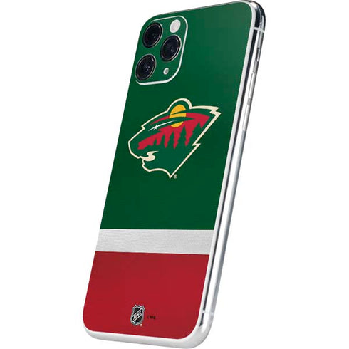 NHL Minnesota Wild Jersey iPhone 11 Pro Skin