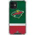 NHL Minnesota Wild Jersey iPhone 12 Clear Case
