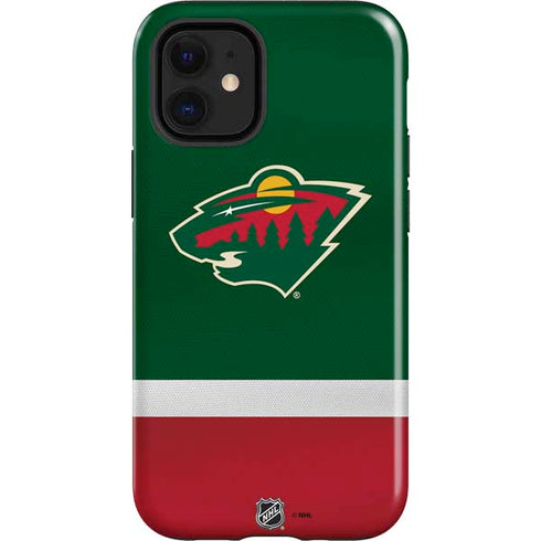NHL Minnesota Wild Jersey iPhone 12 Mini Impact Case