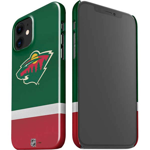 NHL Minnesota Wild Jersey iPhone 12 Mini Lite Case