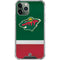 NHL Minnesota Wild Jersey iPhone 12 Pro Clear Case