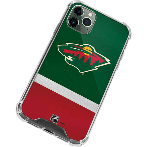 NHL Minnesota Wild Jersey iPhone 12 Pro Max Clear Case