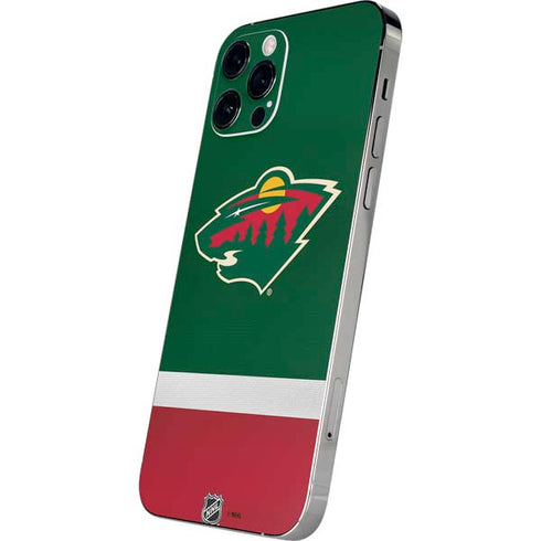 NHL Minnesota Wild Jersey iPhone 12 Pro Max Skin