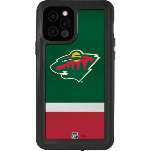 NHL Minnesota Wild Jersey iPhone 12 Pro Waterproof Case