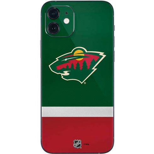 NHL Minnesota Wild Jersey iPhone 12 Skin