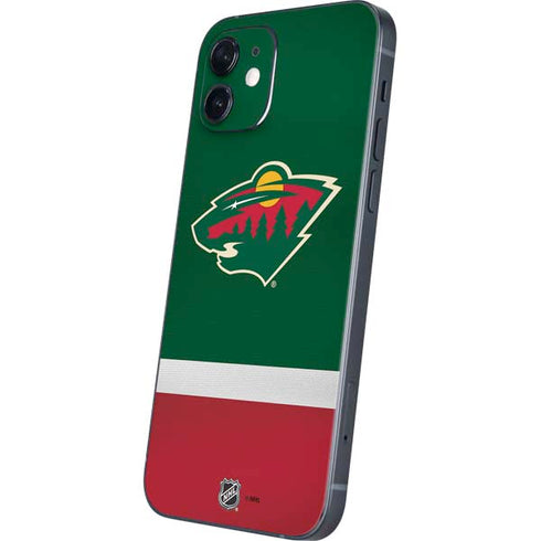 NHL Minnesota Wild Jersey iPhone 12 Skin