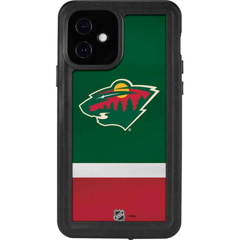 NHL Minnesota Wild Jersey iPhone 12 Waterproof Case