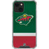 NHL Minnesota Wild Jersey iPhone 13 Clear Case