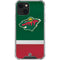 NHL Minnesota Wild Jersey iPhone 13 Mini Clear Case