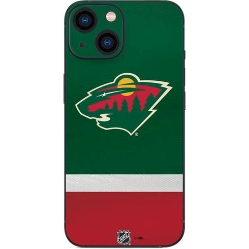 NHL Minnesota Wild Jersey iPhone 13 Mini Skin