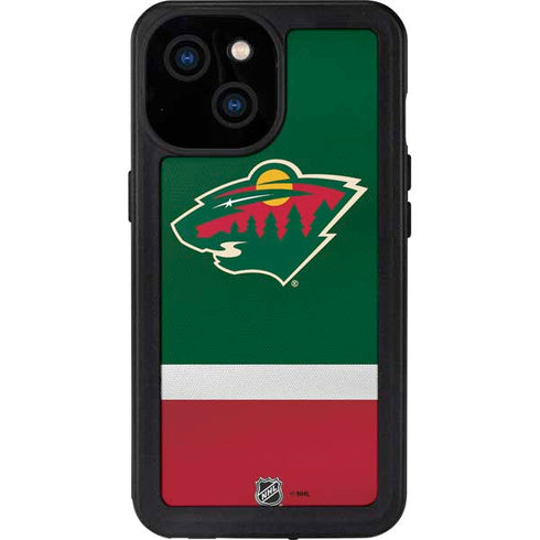 NHL Minnesota Wild Jersey iPhone 13 Mini Waterproof Case